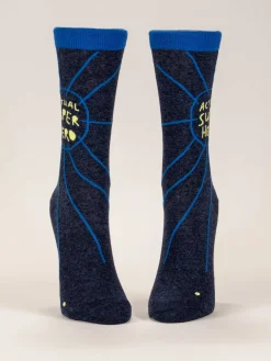 Actual Superhero W-Crew Socks
