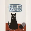 Agent of Destruction Dish Towel