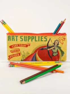 Art Supplies Pencil Case