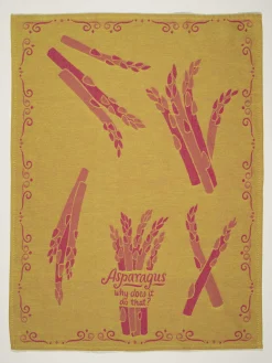 Asparagus. Why Does It Do That? Dish Towel