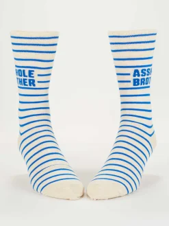 Asshole Brother M-Crew Socks