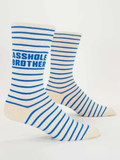 Asshole Brother M-Crew Socks