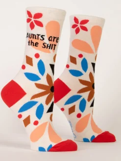 Aunts Are The Shit W-Crew Socks