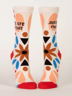 Aunts Are The Shit W-Crew Socks