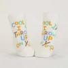 Big Fan Of Shapes & Colors/ Cool If I Throw Up On You? Baby Socks