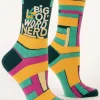 Big Ol' Word Nerd W-Crew Socks
