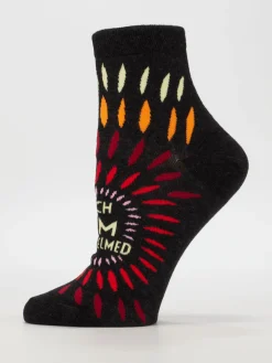 Bitch I AM Overwhelmed W-Ankle Socks