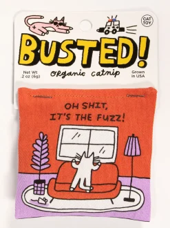 Busted! Oh Shit, It's The Fuzz! Catnip Toy
