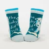 Cat Lover Jr./ The Baby Did It. Baby Socks