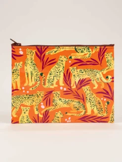 Cheetah Zipper Pouch