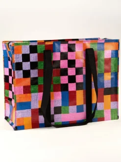 Color Cube Shoulder Tote