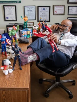 Coolest Guy On The Conference Call M-Crew Socks