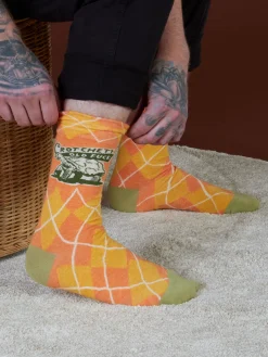 Crotchety Old Fuck M-Crew Socks