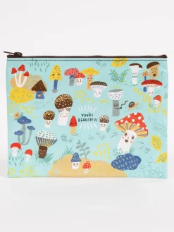 Cute Lil Mushrooms Zipper Pouch