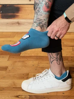Damn I Love This Town Sneaker Socks