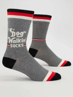 Dog Walkin' M-Crew Socks