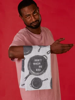 Don't Wash Me Bro Dish Towel
