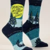 Dragons And Wizards And Shit W-Crew Socks