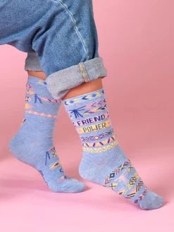 Friend Power W-Crew Socks