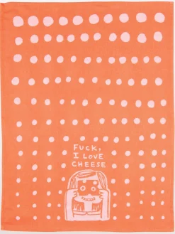 Fuck, I Love Cheese Dish Towel