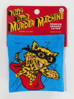 Fuzzy Little Murder Machine Catnip Toy