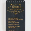 Ghosts Were People Too 3x5 Spiral Notebook