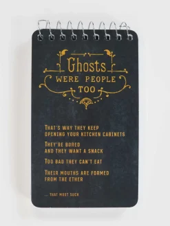 Ghosts Were People Too 3x5 Spiral Notebook