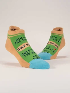 Golf's The Best. Golf Sucks. Golf's The Best. Golf Sucks. Sneaker Socks
