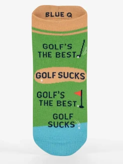 Golf's The Best. Golf Sucks. Golf's The Best. Golf Sucks. Sneaker Socks