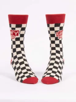 Grumpy Old Man M-Crew Socks