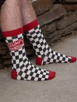 Grumpy Old Man M-Crew Socks
