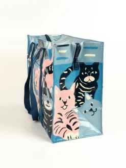Happy Cats Shoulder Tote
