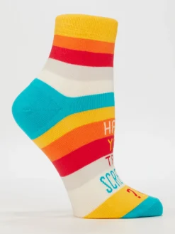 Have You Tried Screaming??? W-Ankle Socks