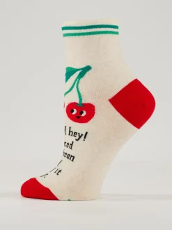 Hey Girl Hey! I Noticed You've Been Really Rocking It Lately. W-Ankle Socks