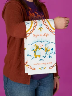High On Life...And Possibly Weed Dish Towel