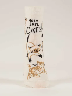 Holy Shit. Cats! W-Ankle Socks