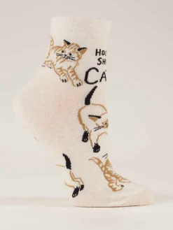 Holy Shit. Cats! W-Ankle Socks