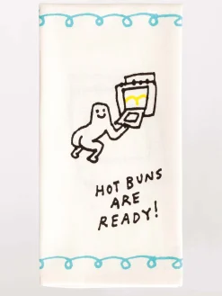 Hot Buns Are Ready Dish Towel