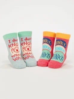 I Don't Know What I Want/ Binky! Binky! Binky! Baby Socks