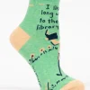 I Like Long Walks To The Library W-Ankle Socks