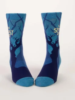 I Like Spooky Shit M-Crew Socks
