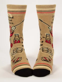 I'll Feed All You Fuckers M-Crew Socks