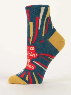 I'm A Fuckin' Firecracker W-Ankle Socks