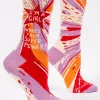 I'm A Girl, What's Your Superpower? W-Crew Socks