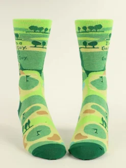 I'm A Golf Guy. BIg Golf Guy. M-Crew Socks