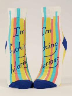 I'm Fucking Hilarious W-Ankle Socks