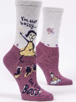 I'm Not Bossy. I'm The Boss W-Crew Socks