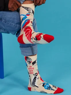 I'm Really Into Birds M-Crew Socks
