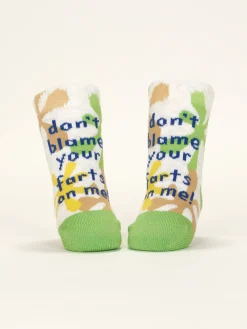 I'm Your Little Burrito/ Don't Blame Your Farts On Me Baby Socks
