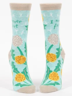 I Never Fart W-Crew Socks